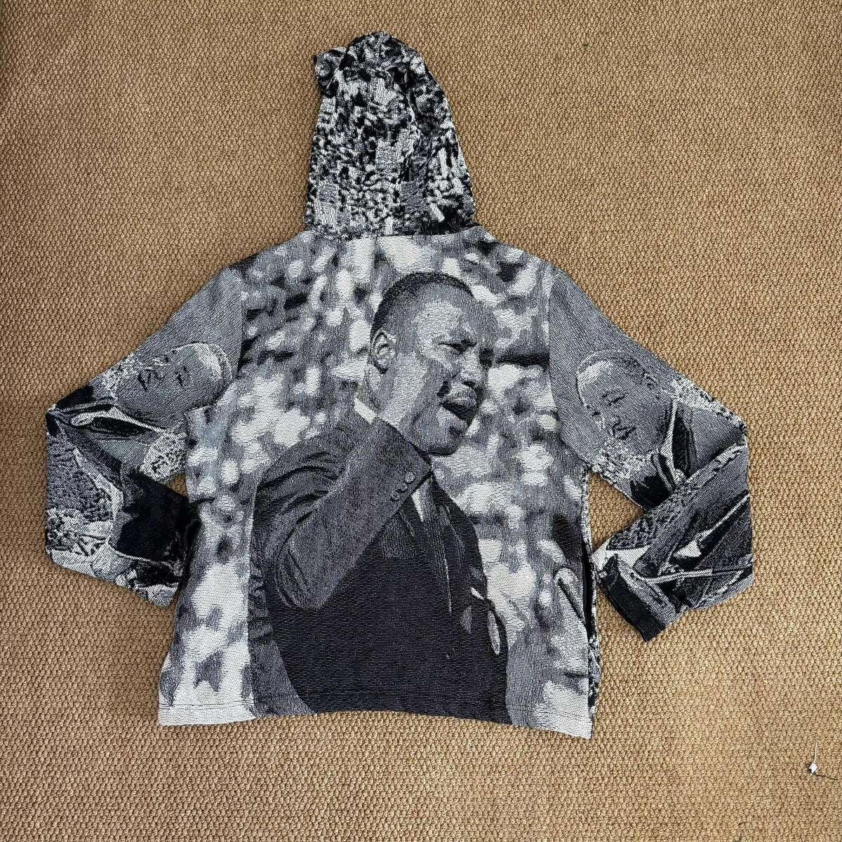 RDMCLOTHINGART L tapestry hoodie 9079