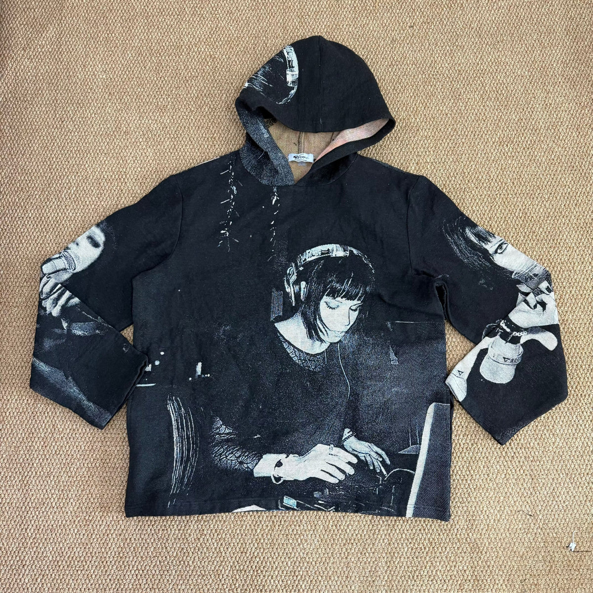 RDMCLOTHINGART L tapestry hoodie 9080