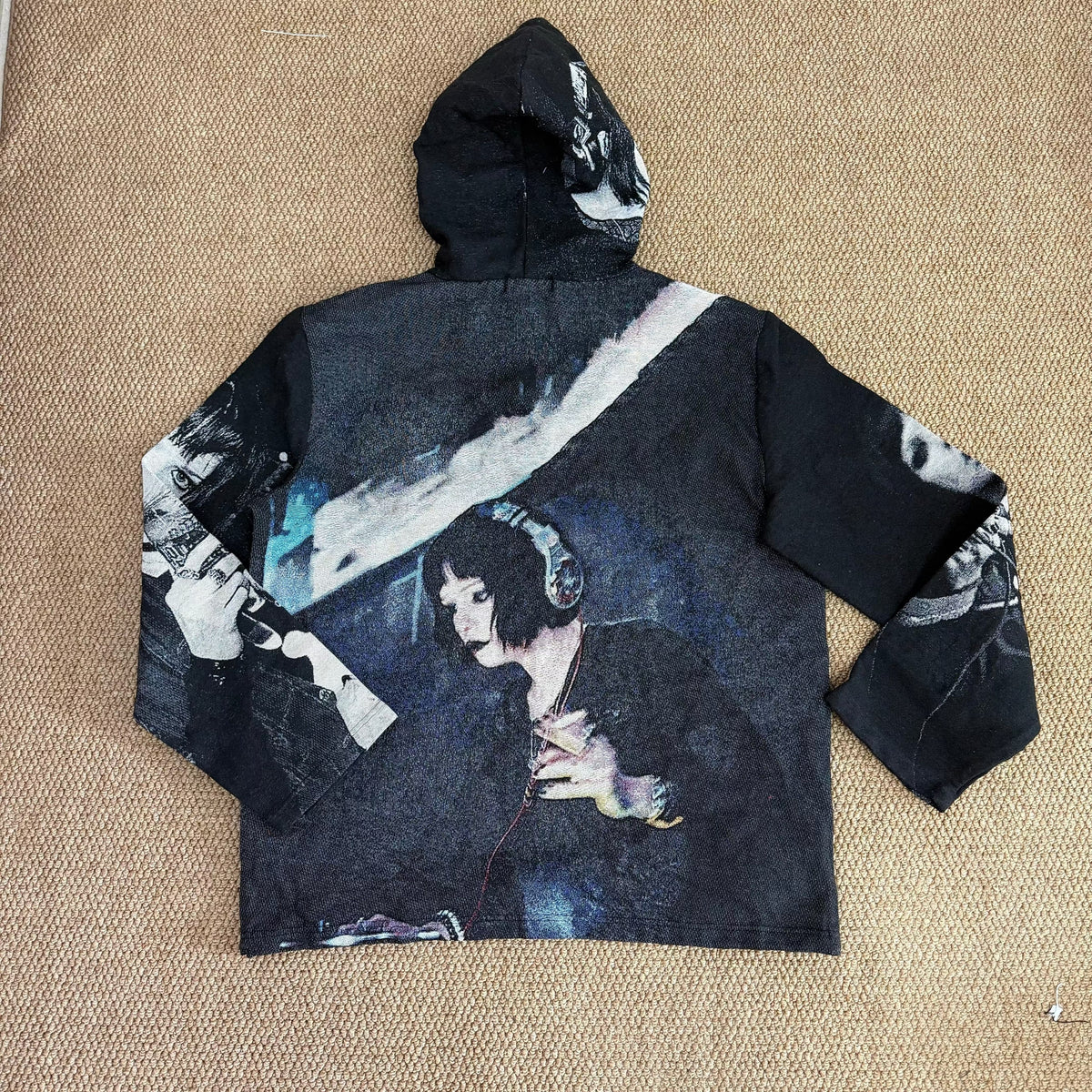 RDMCLOTHINGART L tapestry hoodie 9080