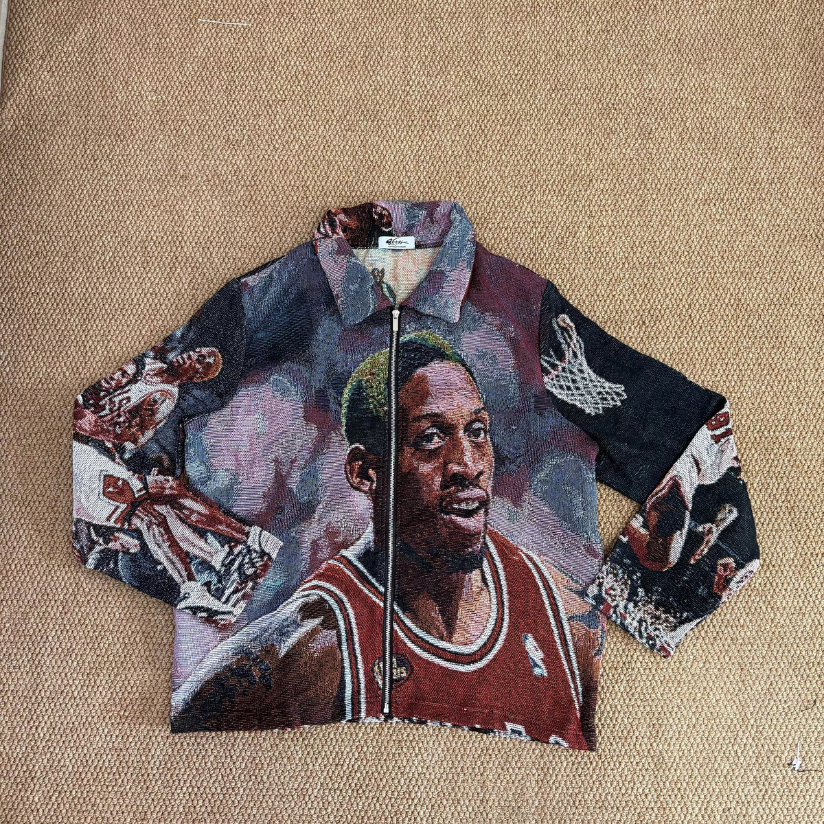 RDMCLOTHINGART L tapestry hoodie 9081