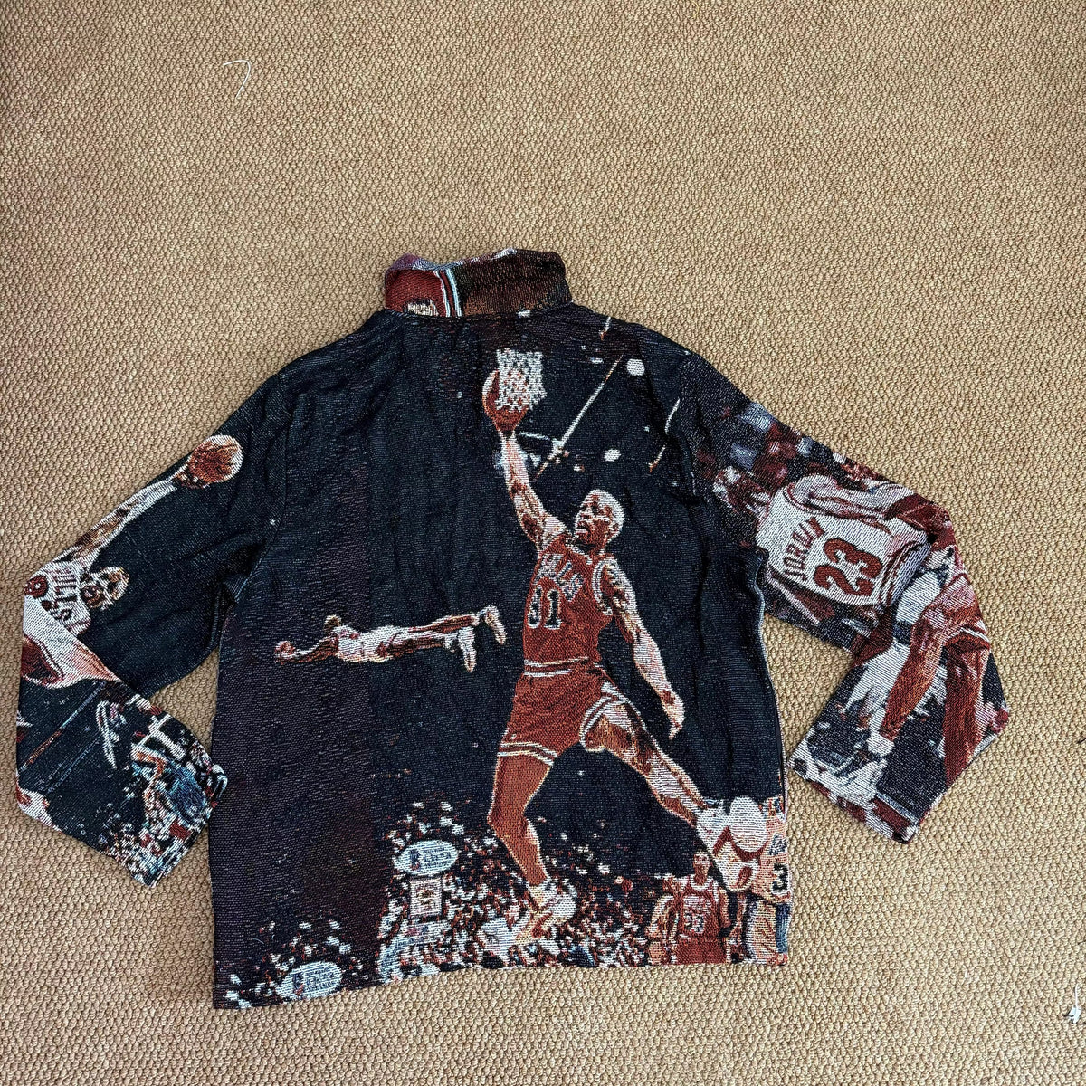 RDMCLOTHINGART L tapestry hoodie 9081