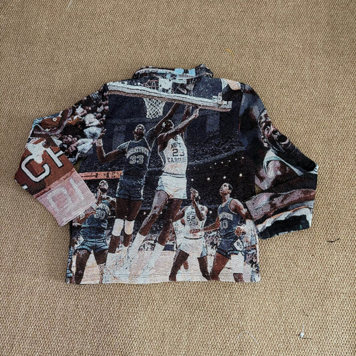 RDMCLOTHINGART L tapestry hoodie 9082