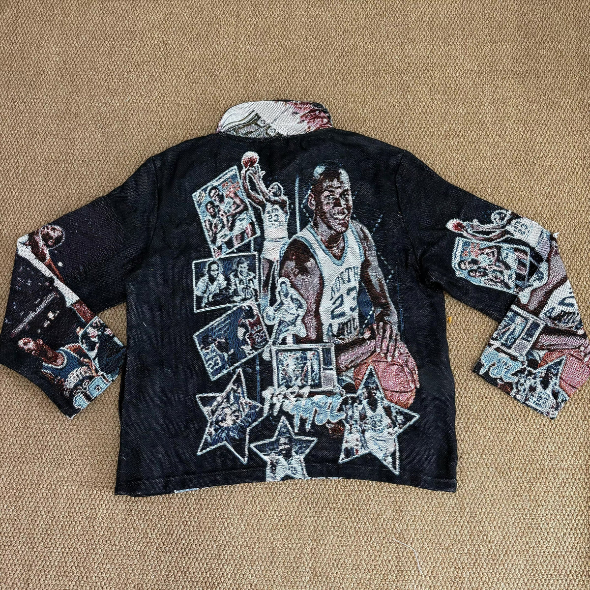 RDMCLOTHINGART XXL tapestry hoodie 9083