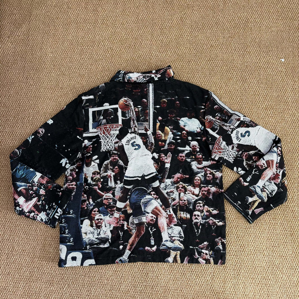 RDMCLOTHINGART L tapestry hoodie 9085