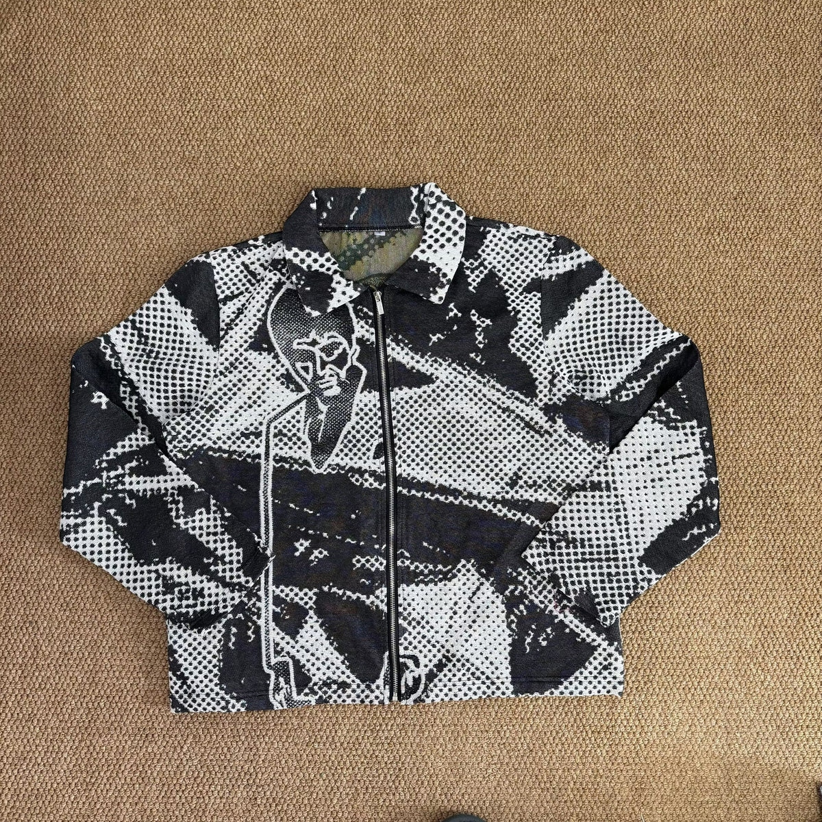 RDMCLOTHINGART L tapestry hoodie 9087