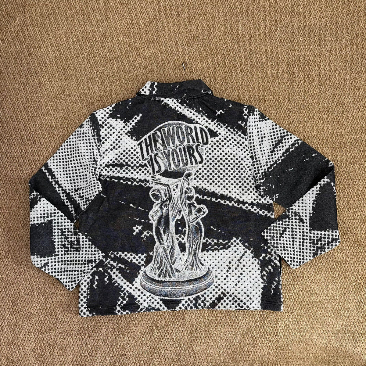 RDMCLOTHINGART L tapestry hoodie 9087