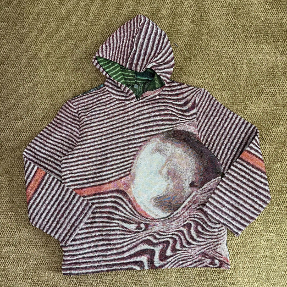 RDMCLOTHINGART L tapestry hoodie 9089