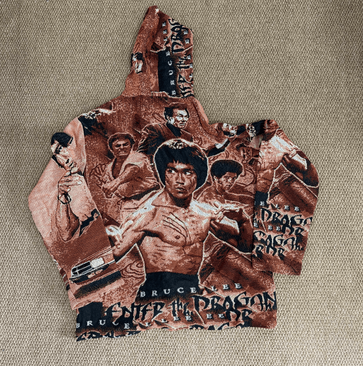 RDMCLOTHINGART L tapestry hoodie 9092