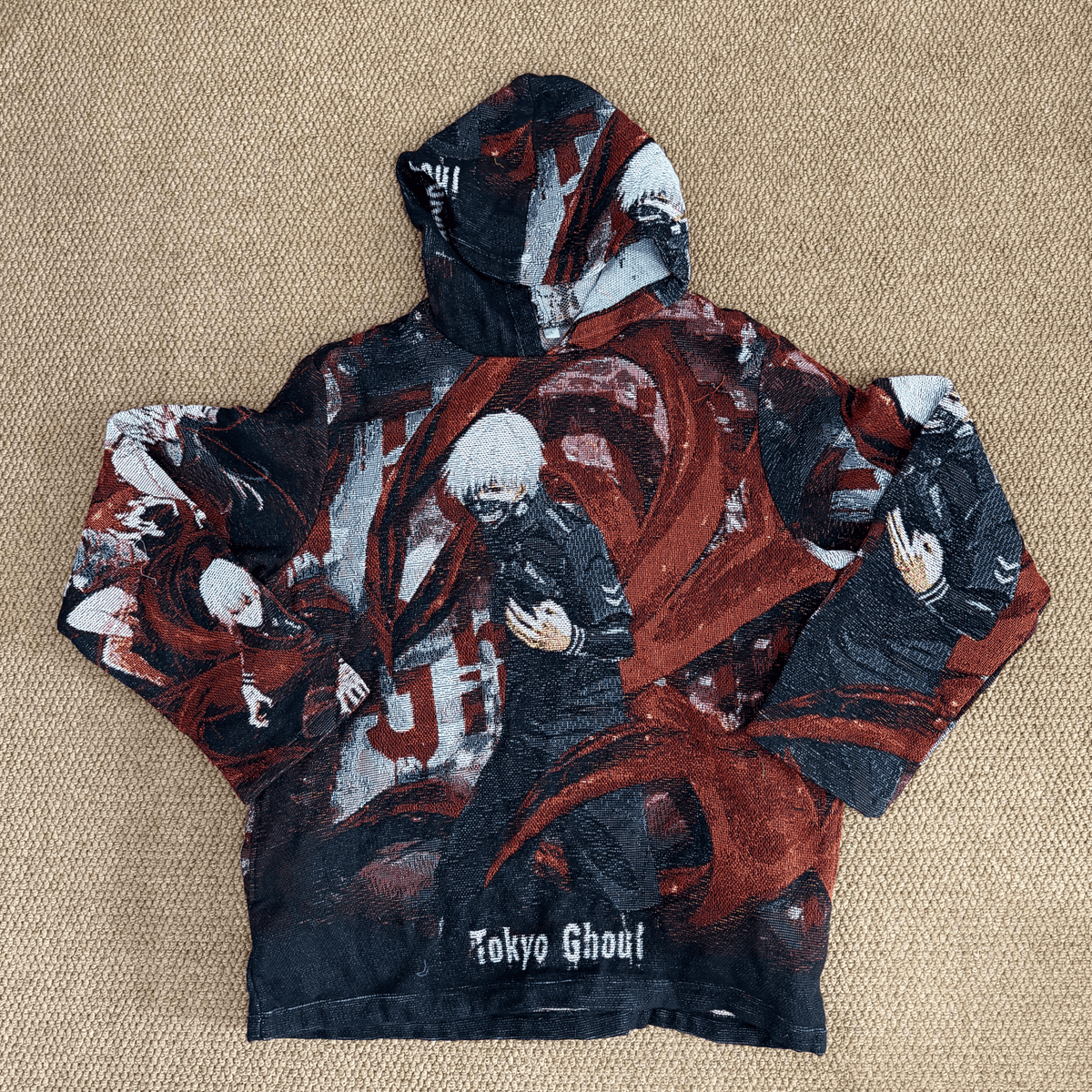 RDMCLOTHINGART L tapestry hoodie 9095