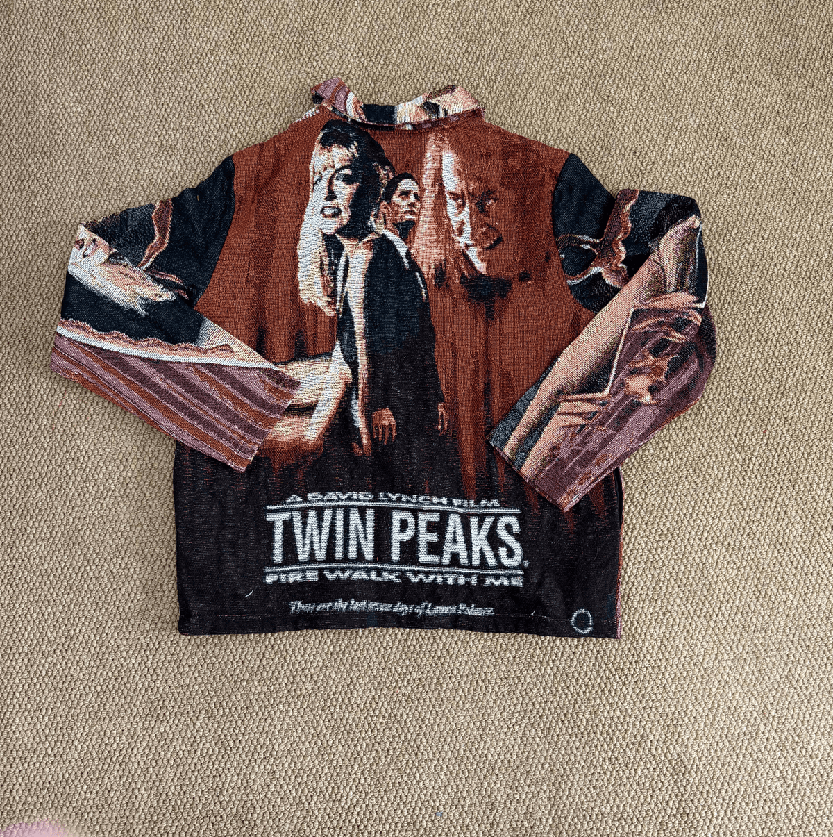 RDMCLOTHINGART L tapestry hoodie 9096