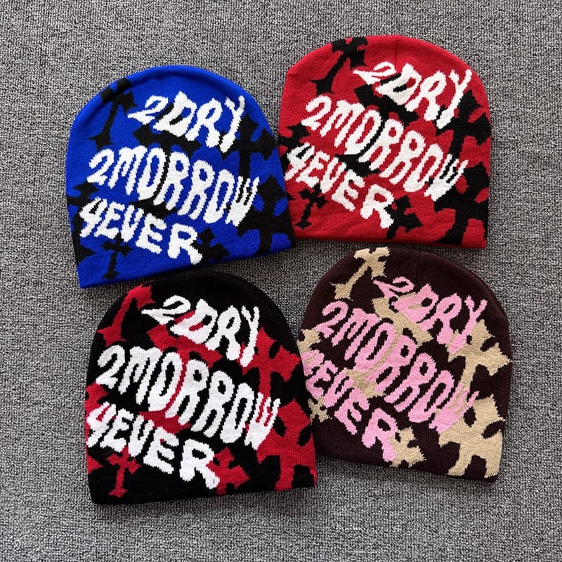 Tomorrow Never Camo Knit Beanie