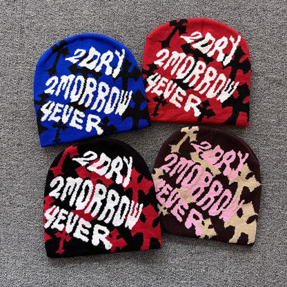 Tomorrow Never Camo Knit Beanie
