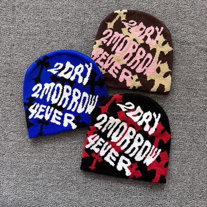 Tomorrow Never Camo Knit Beanie