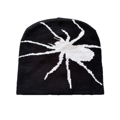 Oversized Spider Knit Beanie