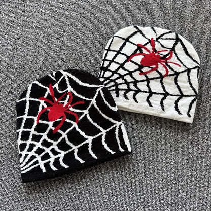 Spider Web Knit Beanie