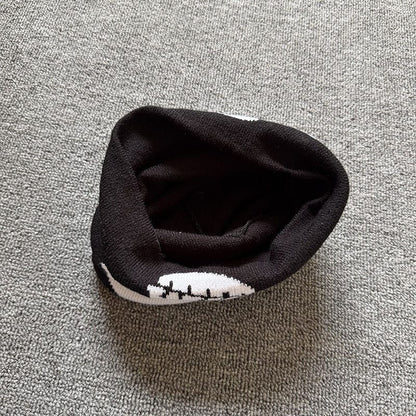 Allover Skull Knit Beanie