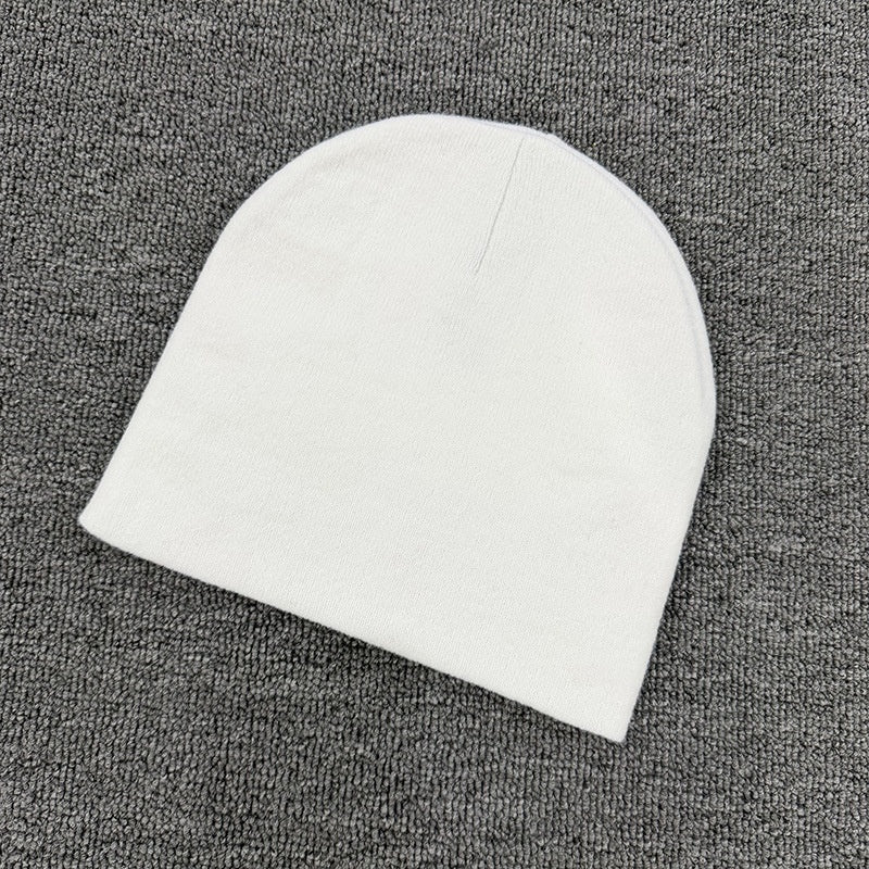 God Save Me Text Knit Beanie