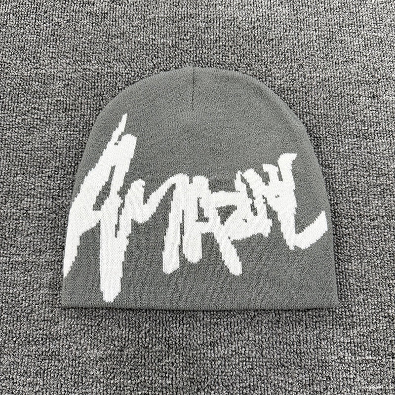 Sharp Script Knit Beanie