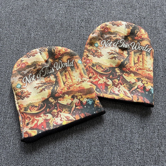 Save The World Art Knit Beanie