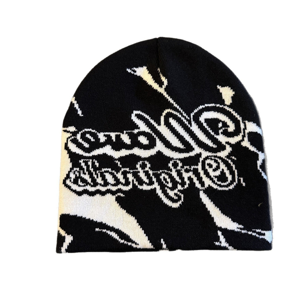 Wave Original Script Knit Beanie