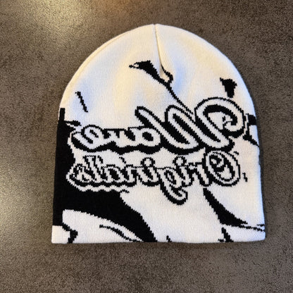 Wave Original Script Knit Beanie