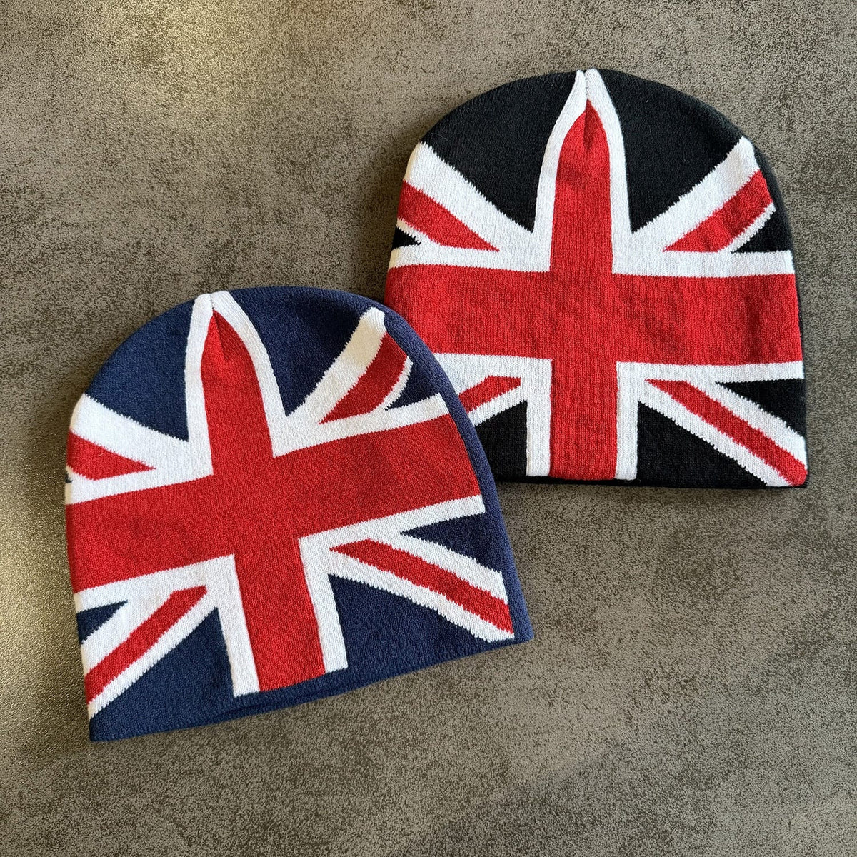 Union Jack Knit Beanie