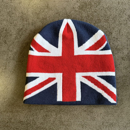 Union Jack Knit Beanie