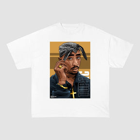 2PAC HEAVY COTTON TEES-8246 - RDMCLOTHINGART