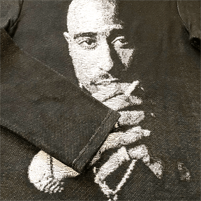 BLACK 2PAC TAPESTY - RDMCLOTHINGART