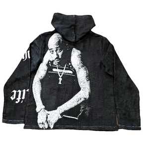 BLACK 2PAC TAPESTY - RDMCLOTHINGART