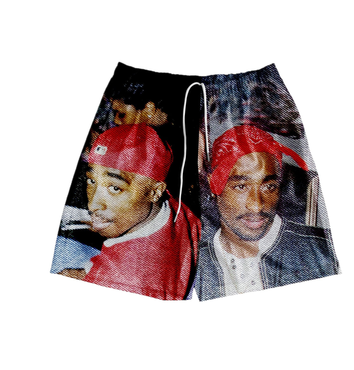 RDMCLOTHINGART tapestry hoodie 2PAC V5 TAPESTRY SHORTS