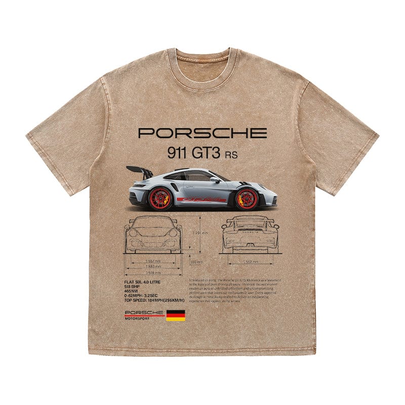RDMCLOTHINGART tapestry hoodie 911 GT3 RS HEAVY COTTON TEES-9391