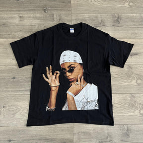 AALIYAH HEAVY WEIGHT COTTON TEE-8020 - RDMCLOTHINGART