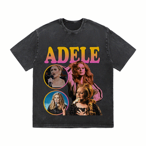 RDMCLOTHINGART tapestry hoodie ADELE HEAVY WEIGHT COTTON TEE-9114