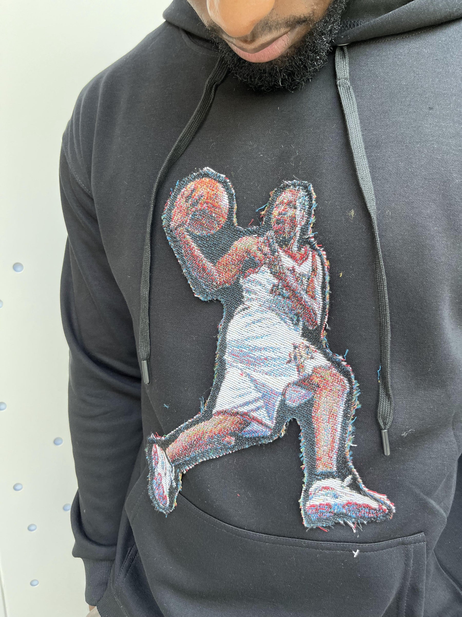 AI FLY TAPESTRY PATCH HOODIE-9001 - RDMCLOTHINGART