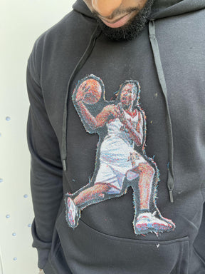 AI FLY TAPESTRY PATCH HOODIE-9001 - RDMCLOTHINGART