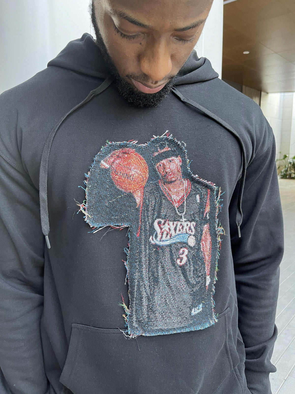 AI TAPESTRY PATCH HOODIE-9037 - RDMCLOTHINGART