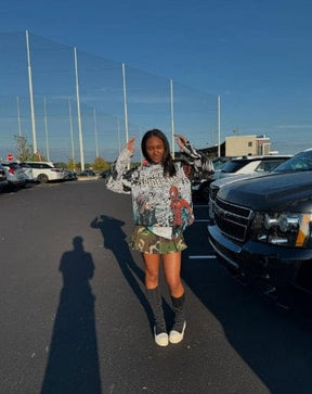 AMAZING SPIDER&VENOM TAPESTRY HOODIE - RDMCLOTHINGART