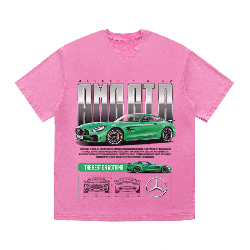 RDMCLOTHINGART tapestry hoodie AMG GT R HEAVY WEIGHT COTTON TEE-8830