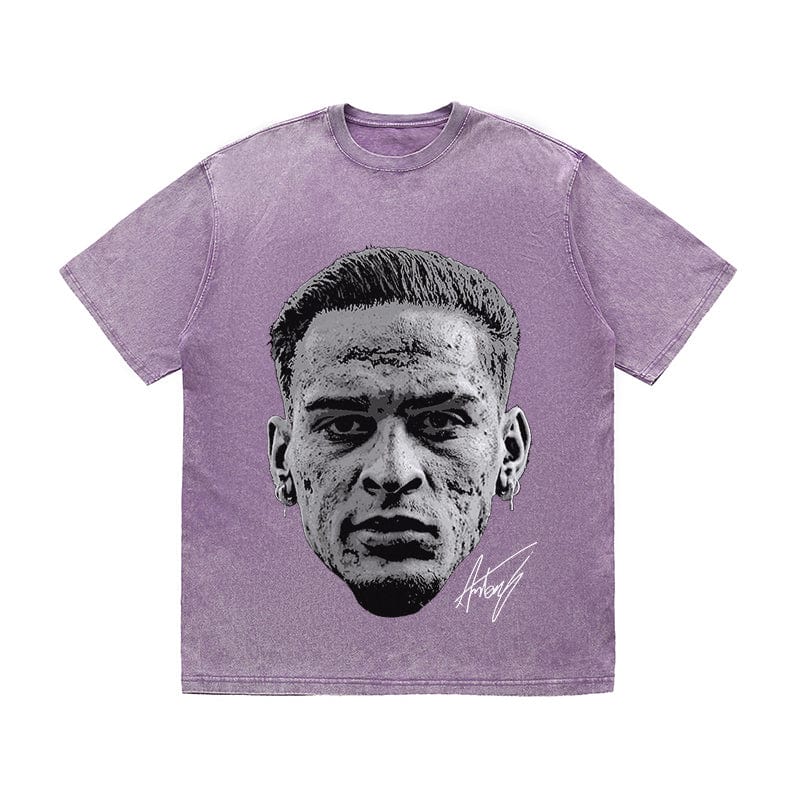 RDMCLOTHINGART tapestry hoodie ANTHONY HEAVY COTTON TEES-9530