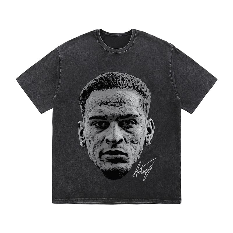 RDMCLOTHINGART tapestry hoodie ANTHONY HEAVY COTTON TEES-9530