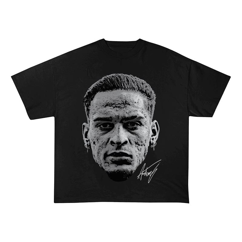 RDMCLOTHINGART tapestry hoodie ANTHONY HEAVY COTTON TEES-9530