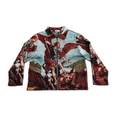 RDMCLOTHINGART tapestry hoodie ARCHANGEL MICHAEL TAPESTRY JACKET