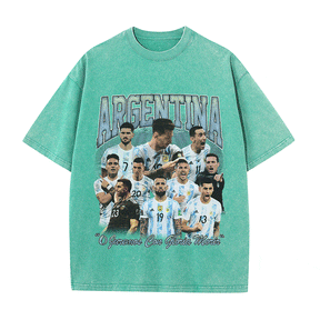 RDMCLOTHINGART tapestry hoodie ARGENTINA HEAVY WEIGHT COTTON TEE-8947