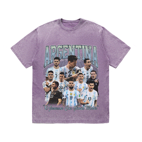 RDMCLOTHINGART tapestry hoodie ARGENTINA HEAVY WEIGHT COTTON TEE-8947