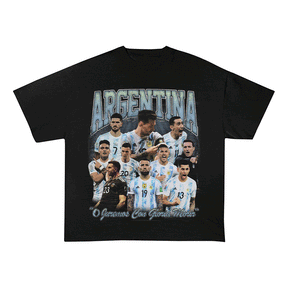 RDMCLOTHINGART tapestry hoodie ARGENTINA HEAVY WEIGHT COTTON TEE-8947