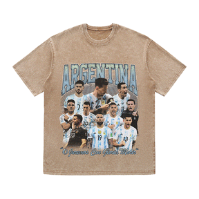 RDMCLOTHINGART tapestry hoodie ARGENTINA HEAVY WEIGHT COTTON TEE-8947