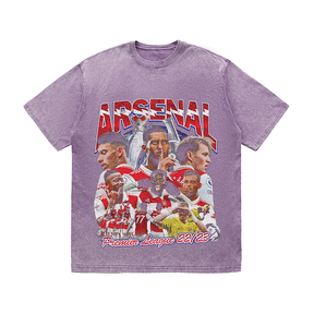 RDMCLOTHINGART tapestry hoodie ARSENAL HEAVY WEIGHT COTTON TEE-8949