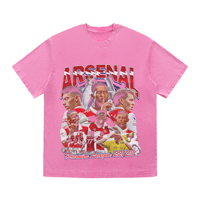 RDMCLOTHINGART tapestry hoodie ARSENAL HEAVY WEIGHT COTTON TEE-8949