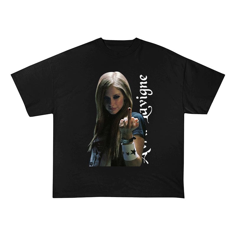AVRIL HEAVY COTTON TEES-8276 - RDMCLOTHINGART